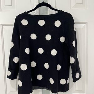 Cynthia Rowley Polka Dot Sweater